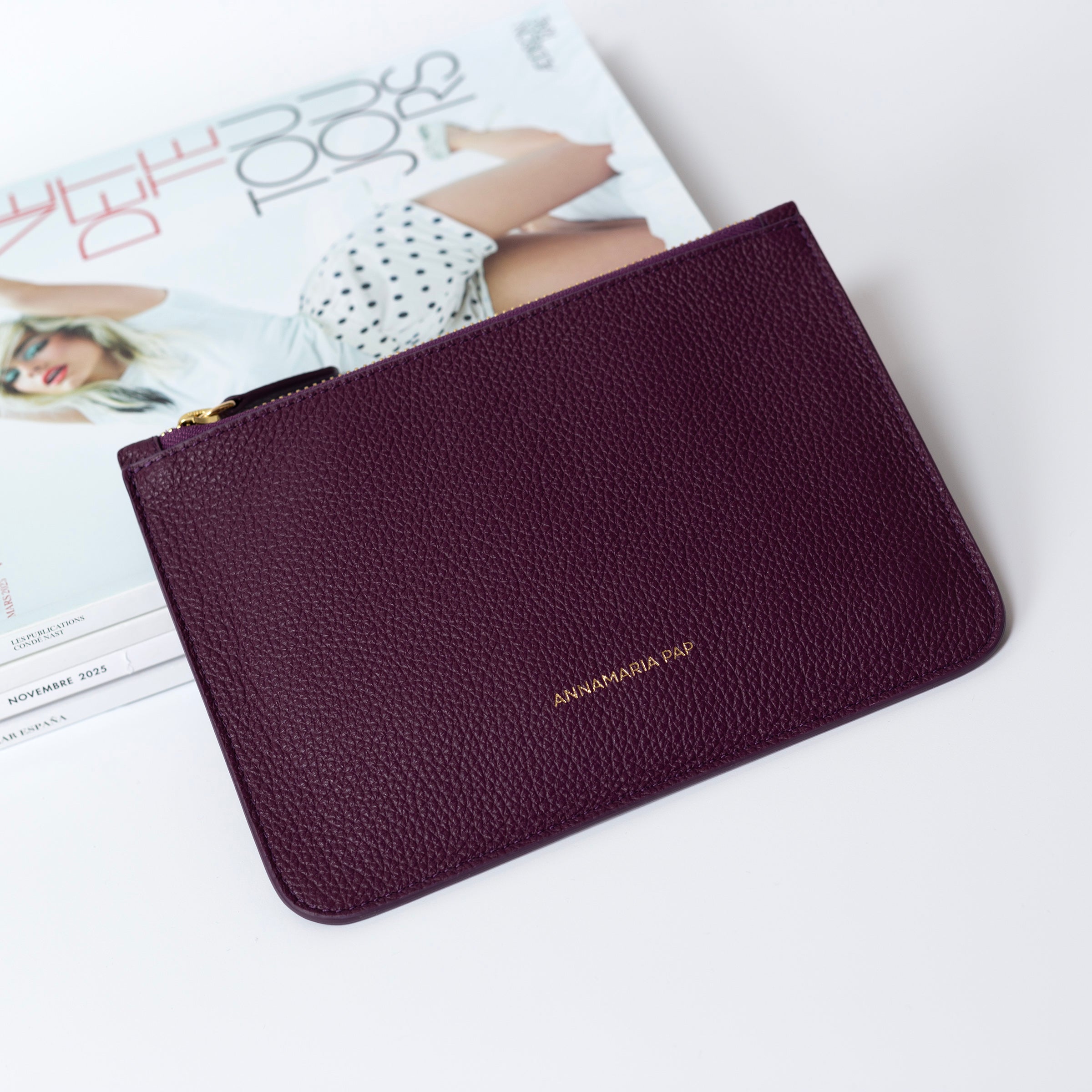 ANNE leather pouch