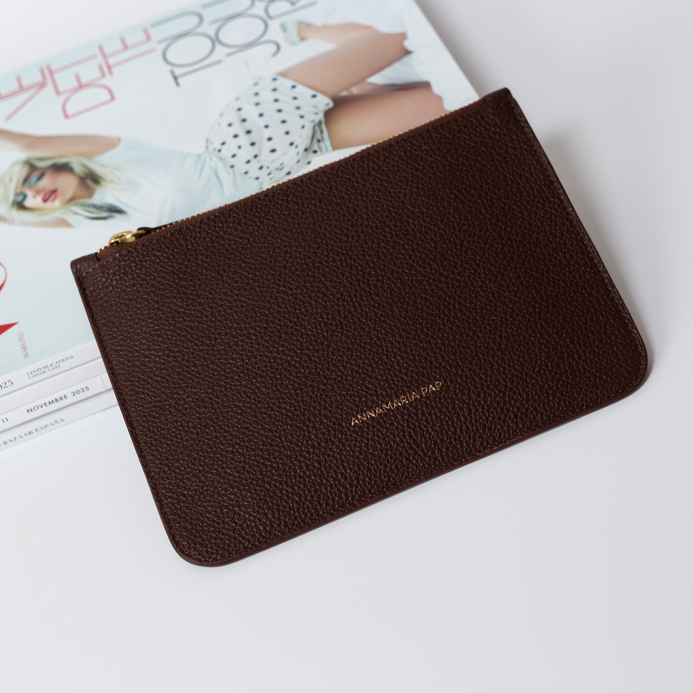 ANNE leather pouch