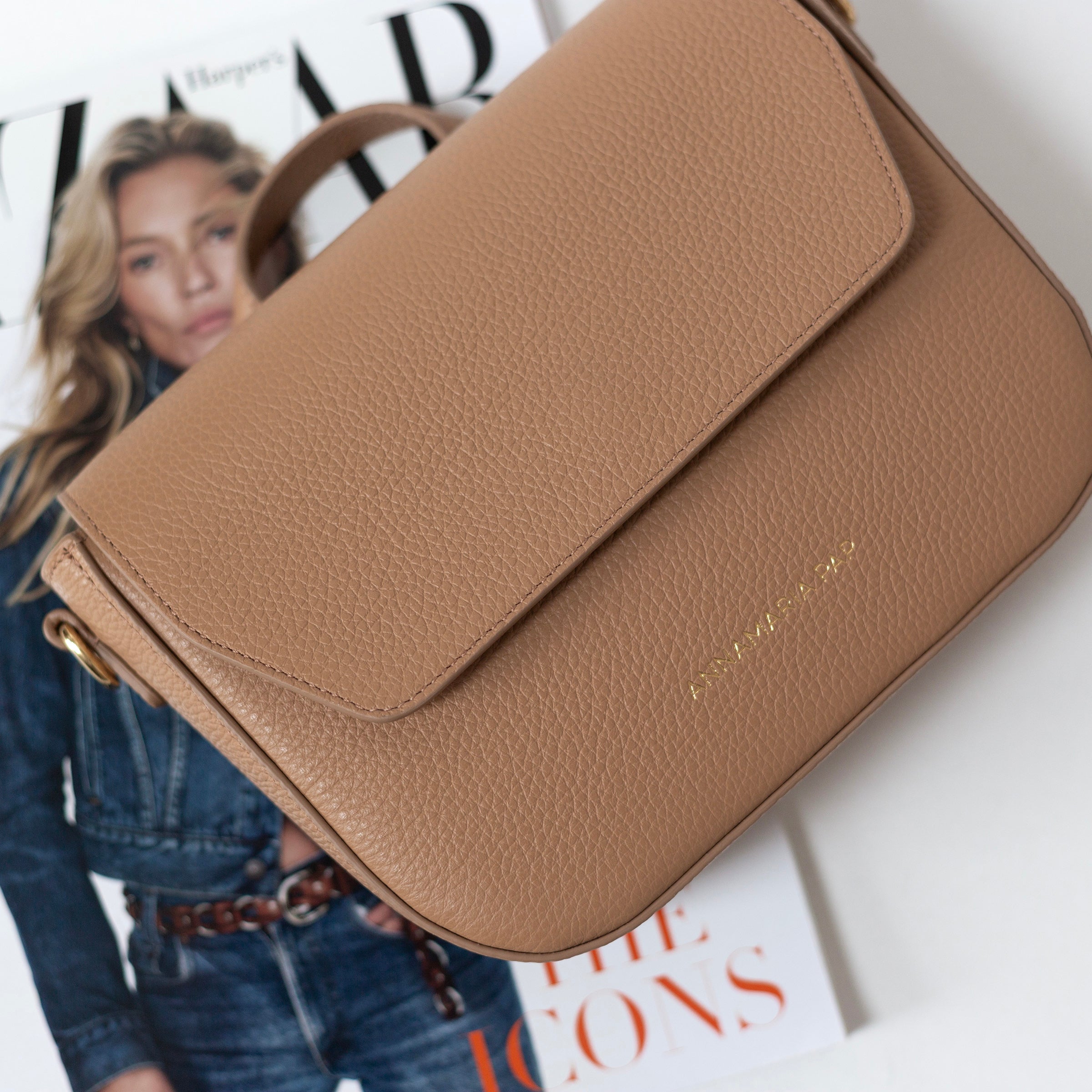 ARIEL leather bag
