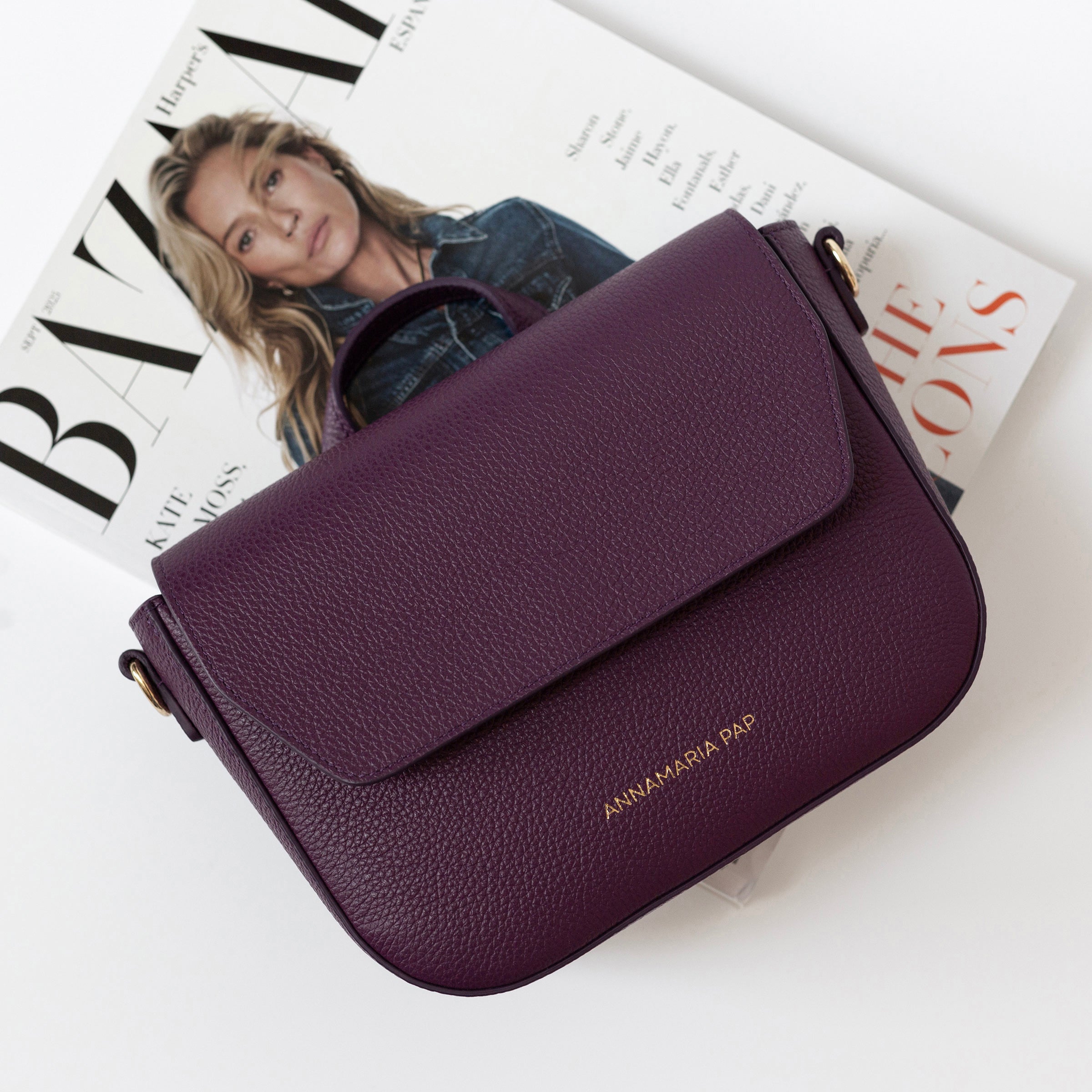 ARIEL leather bag
