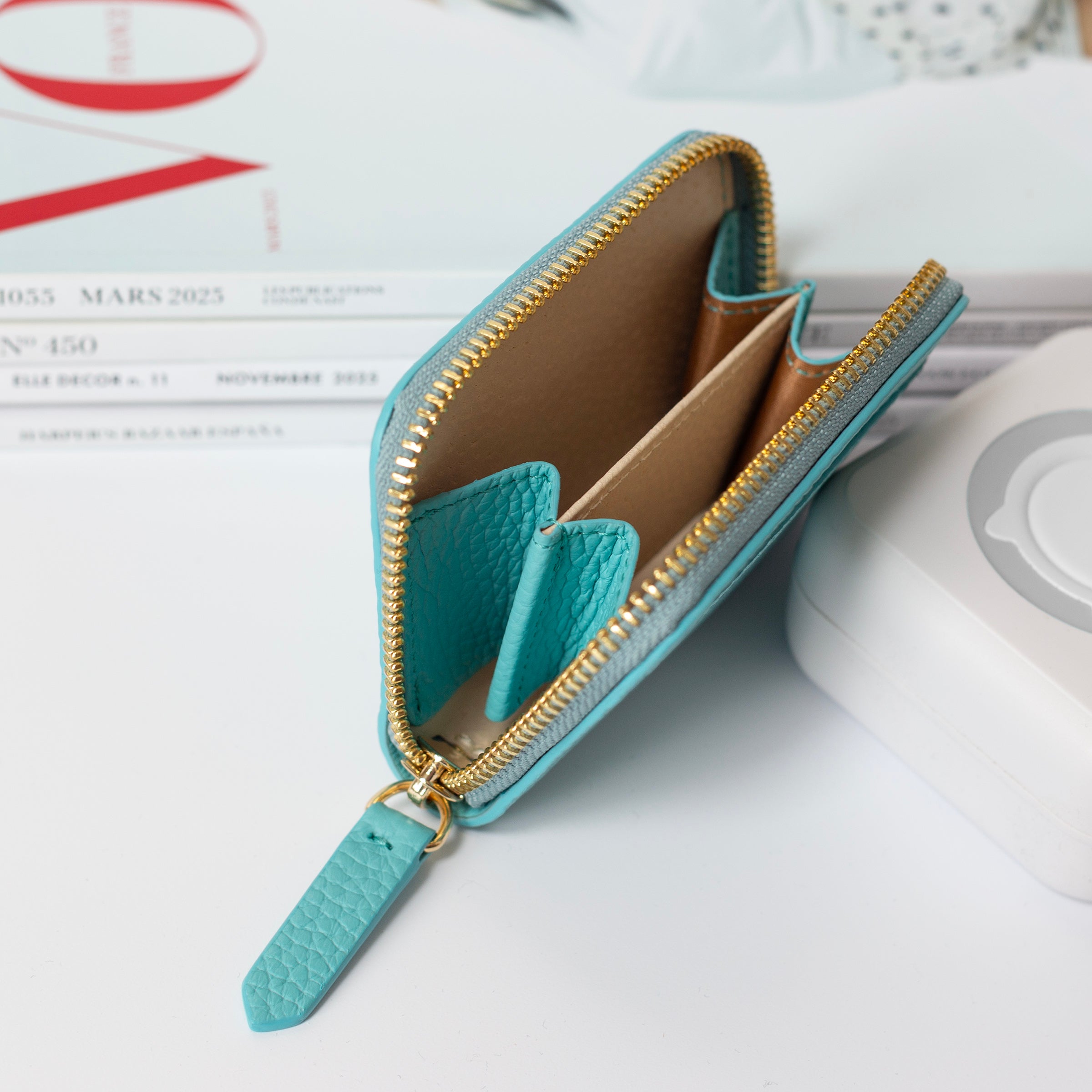 LISA mini leather wallet