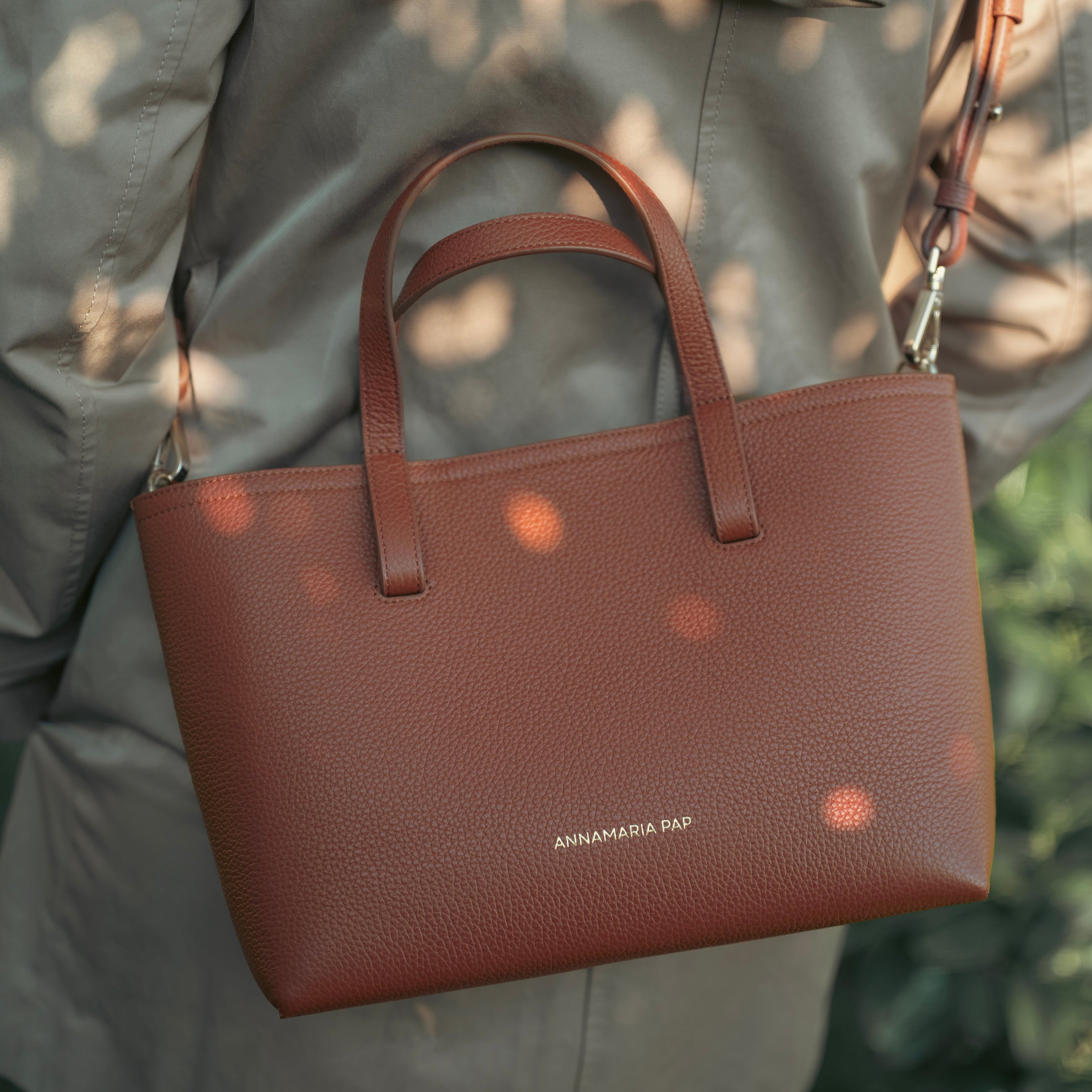 MILA leather handbag