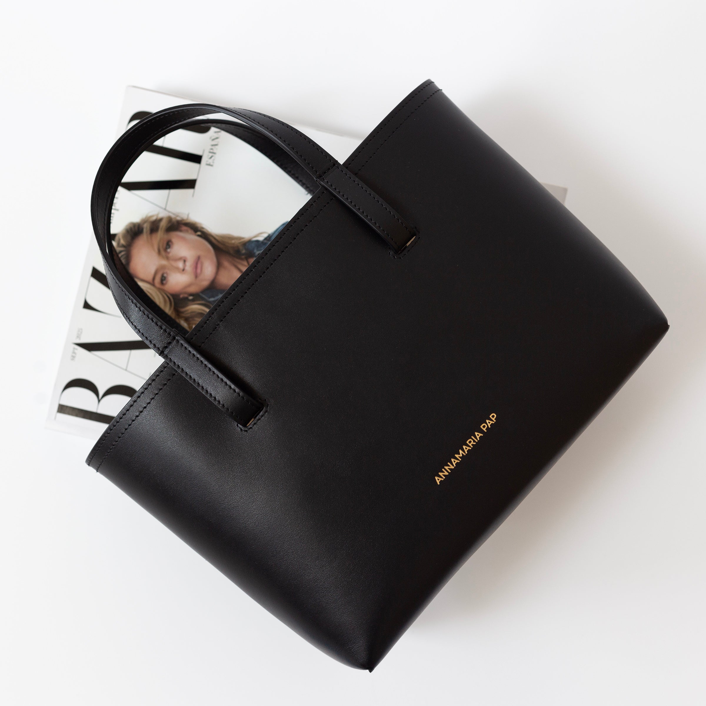 MILA leather handbag
