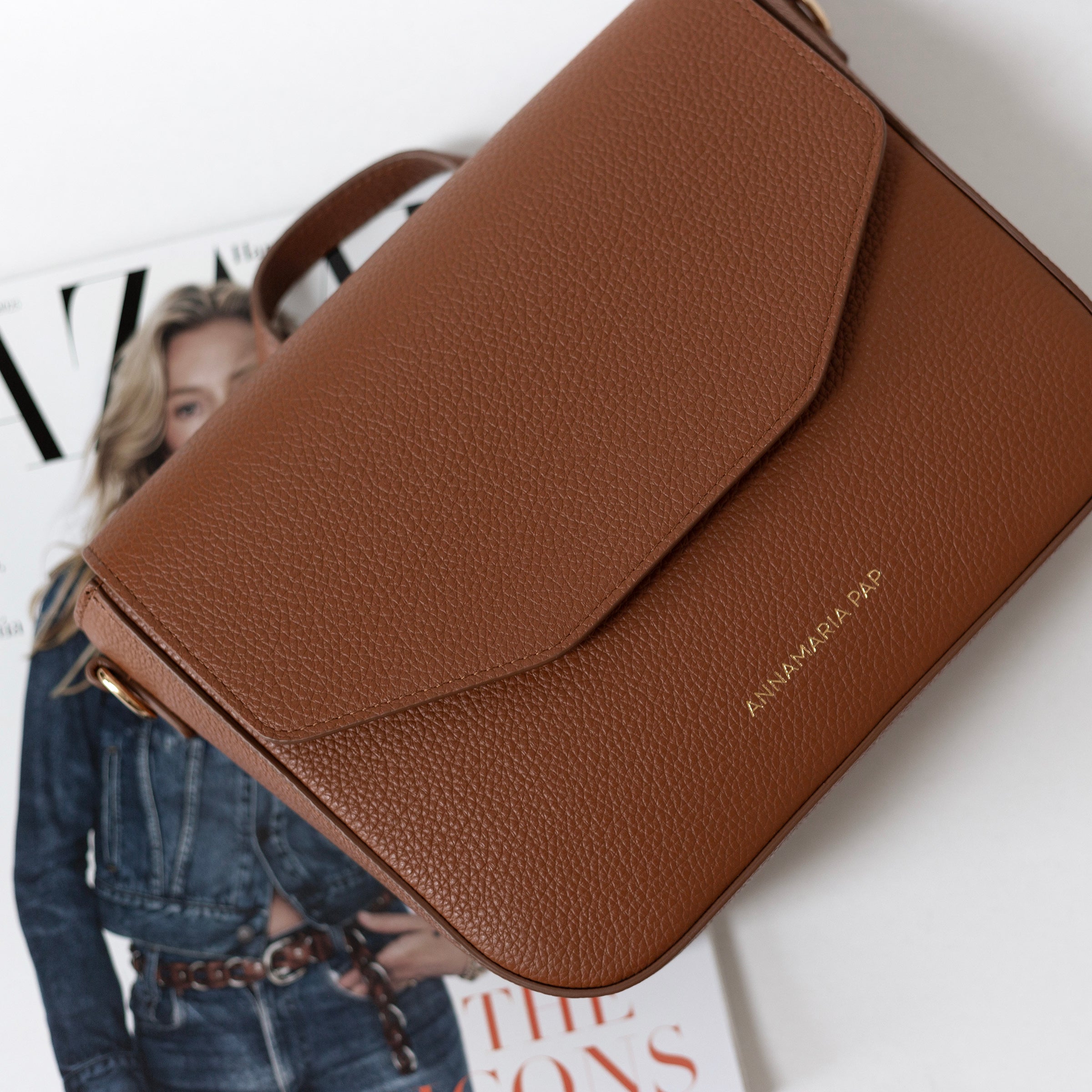NIU leather bag