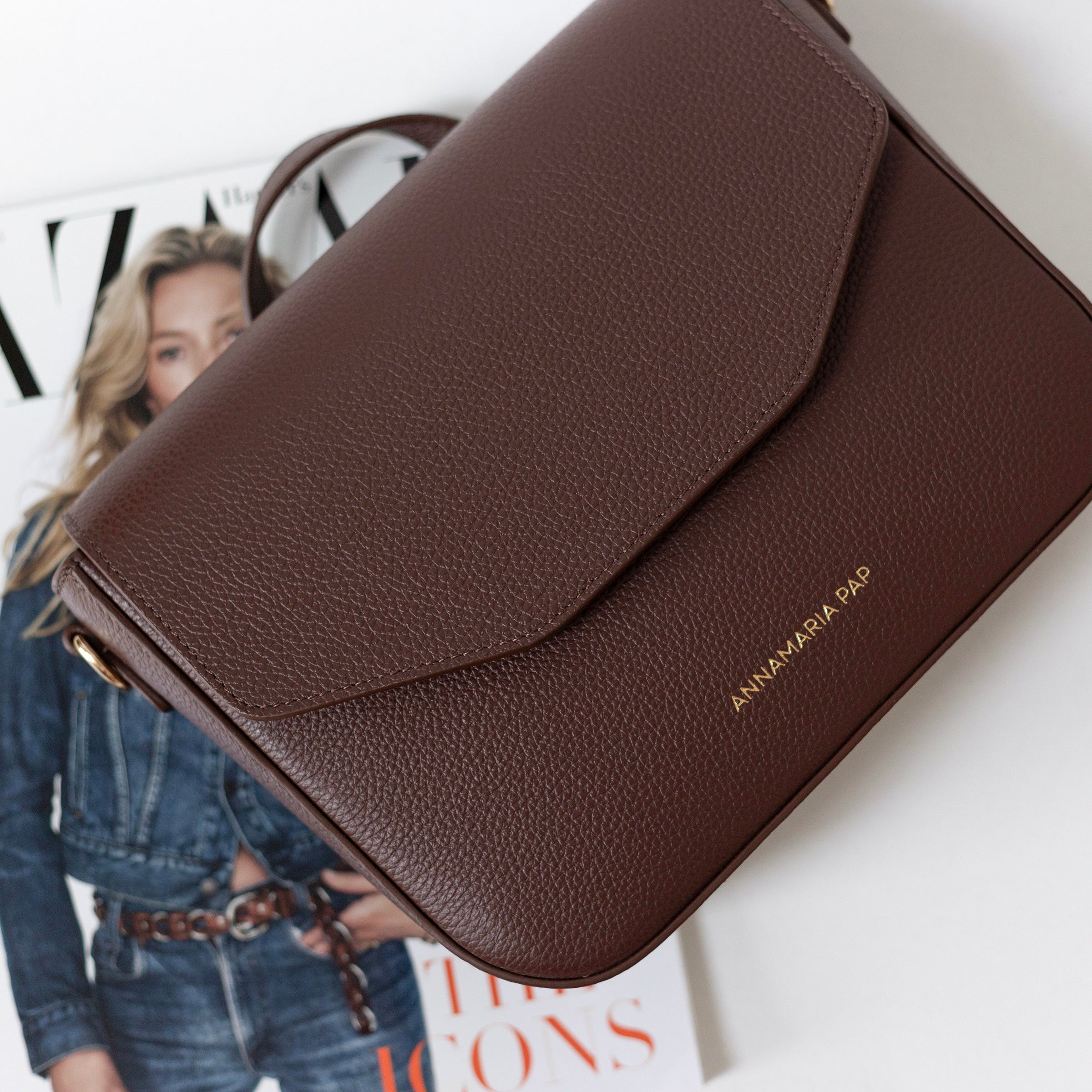 NIU leather bag