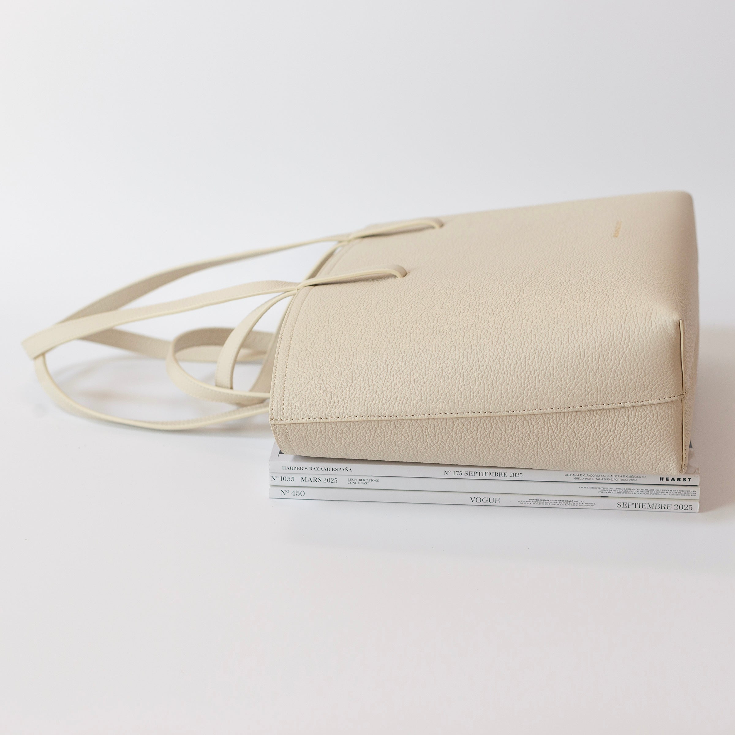 SOPHIA leather tote bag