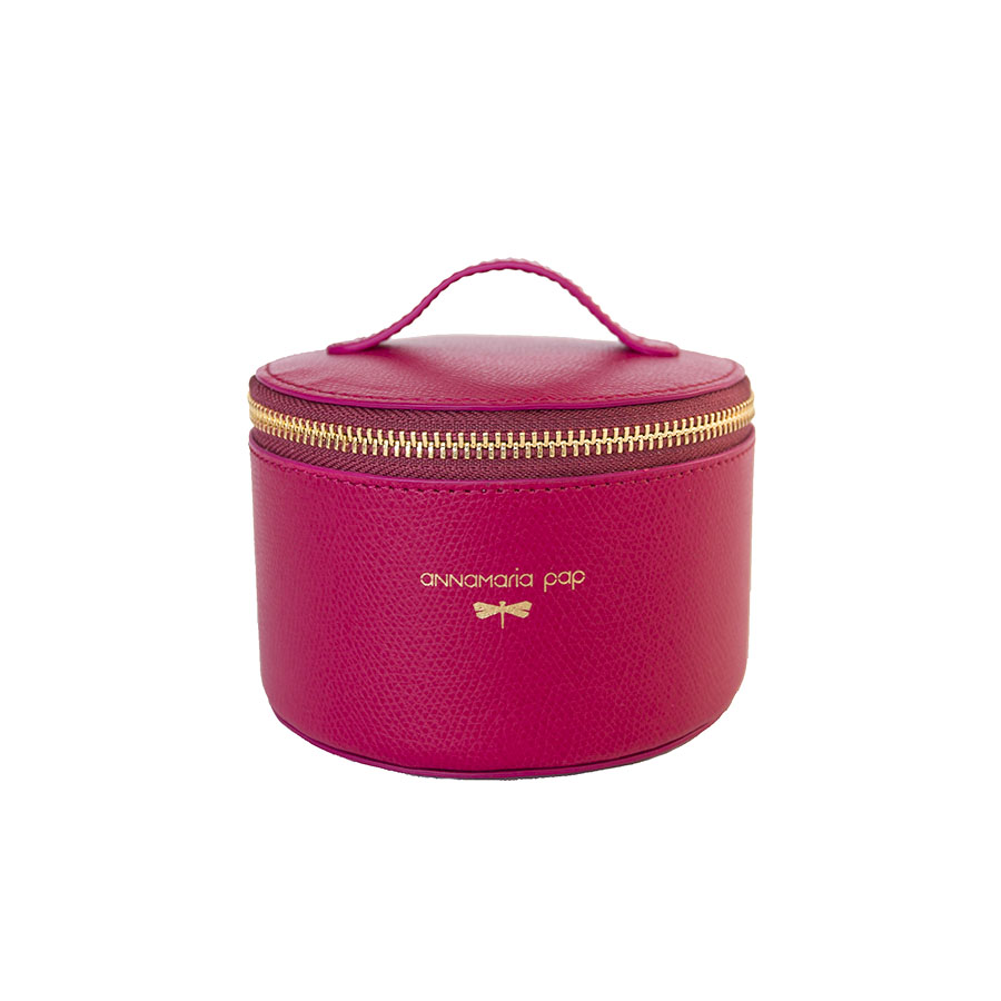 ROSE Raspberry essential oil / jewellery holder bag