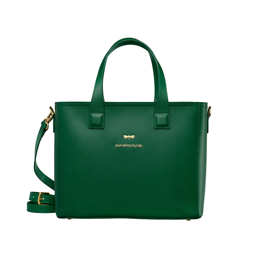 LORI Emerald green handbag