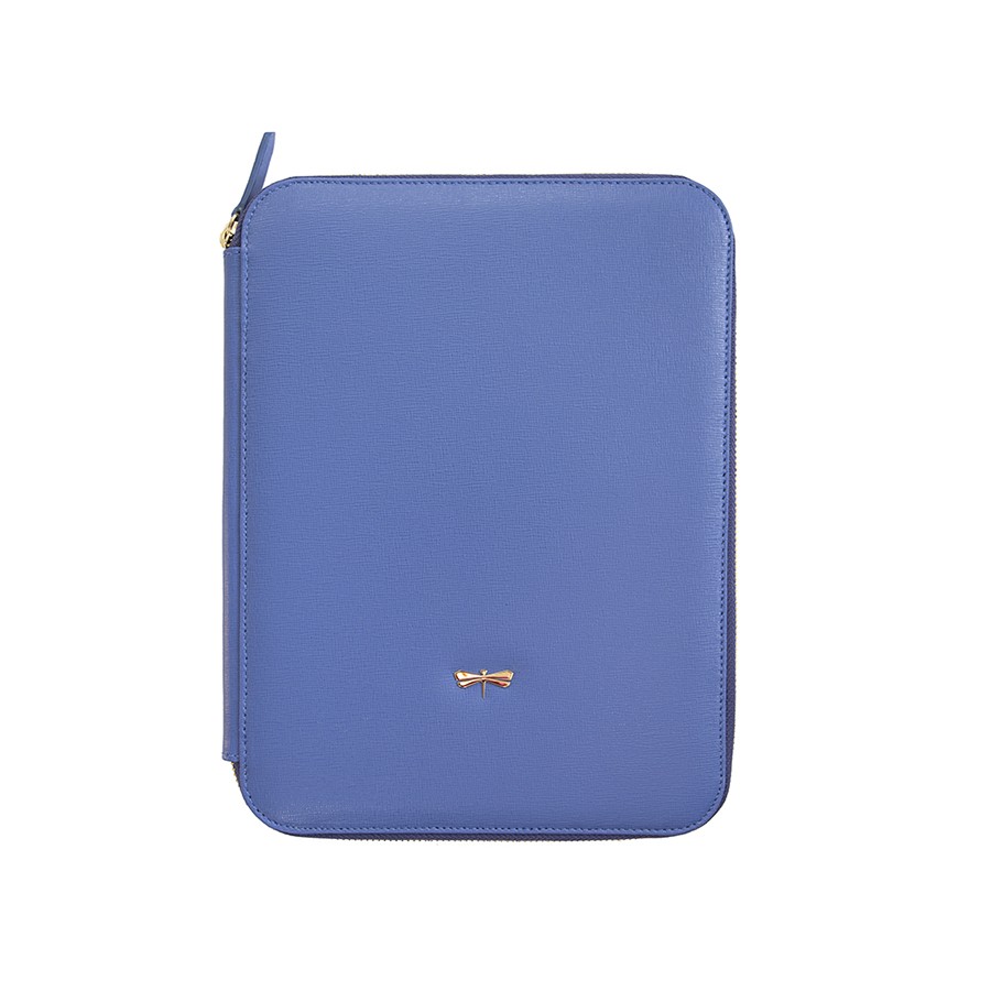 ARIA Plum blue leather case (smaller)