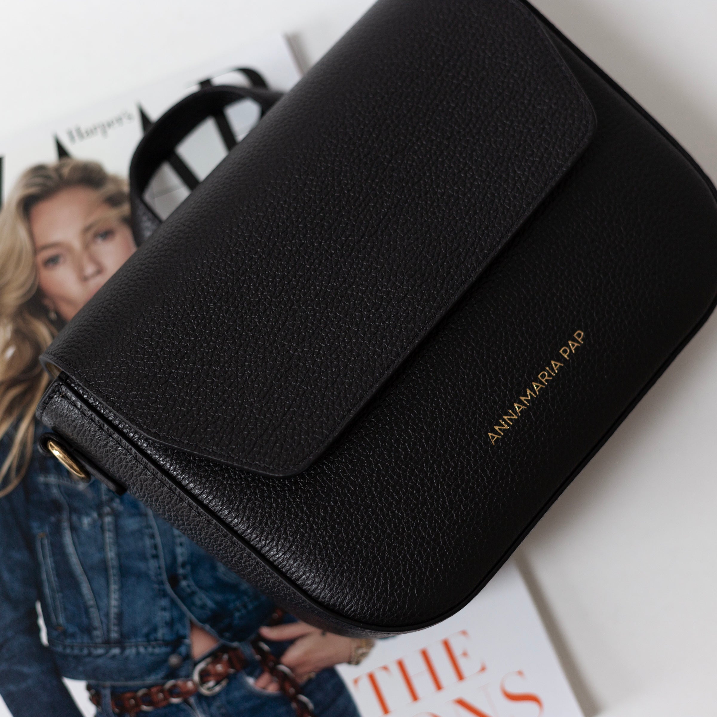 ARIEL leather bag