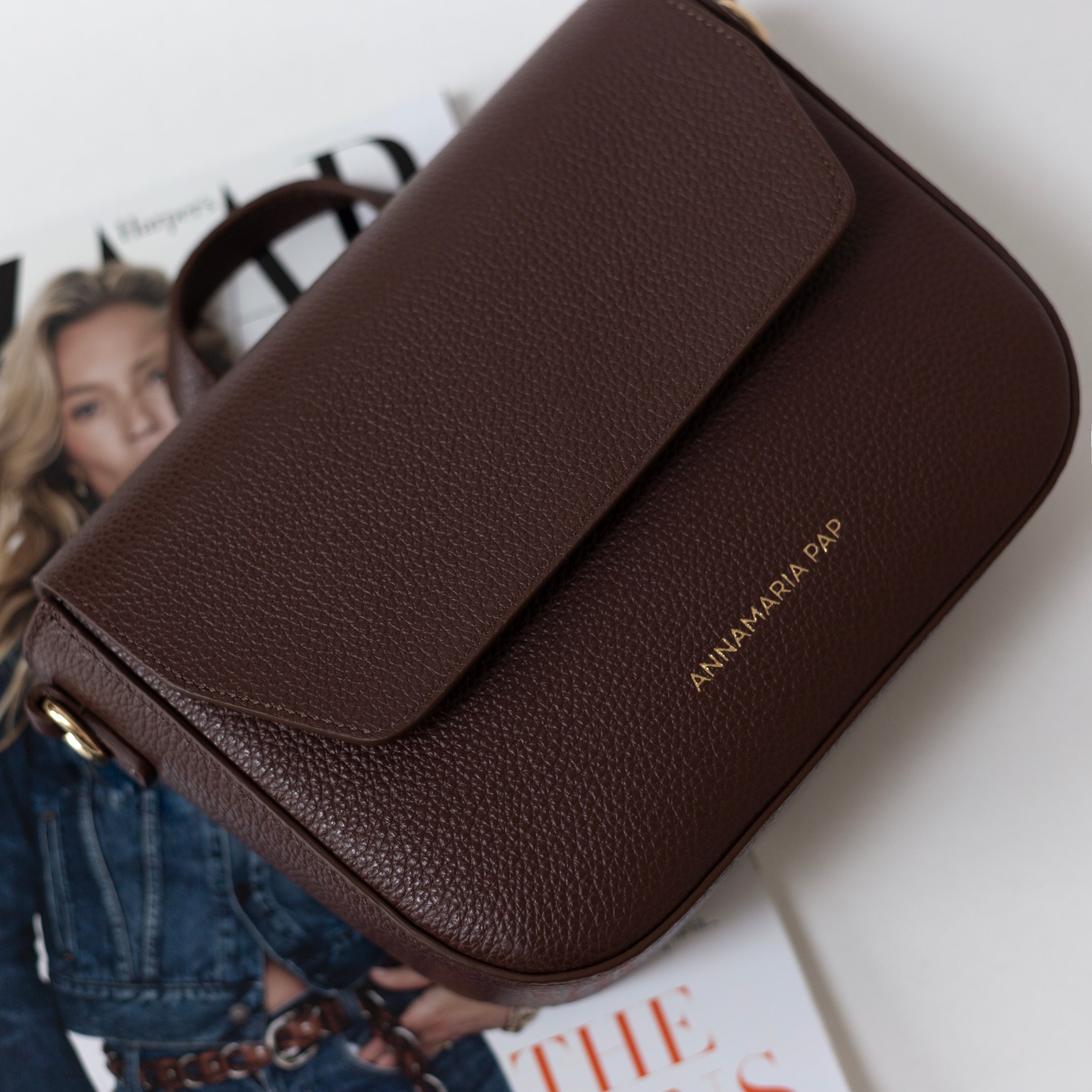 ARIEL leather bag