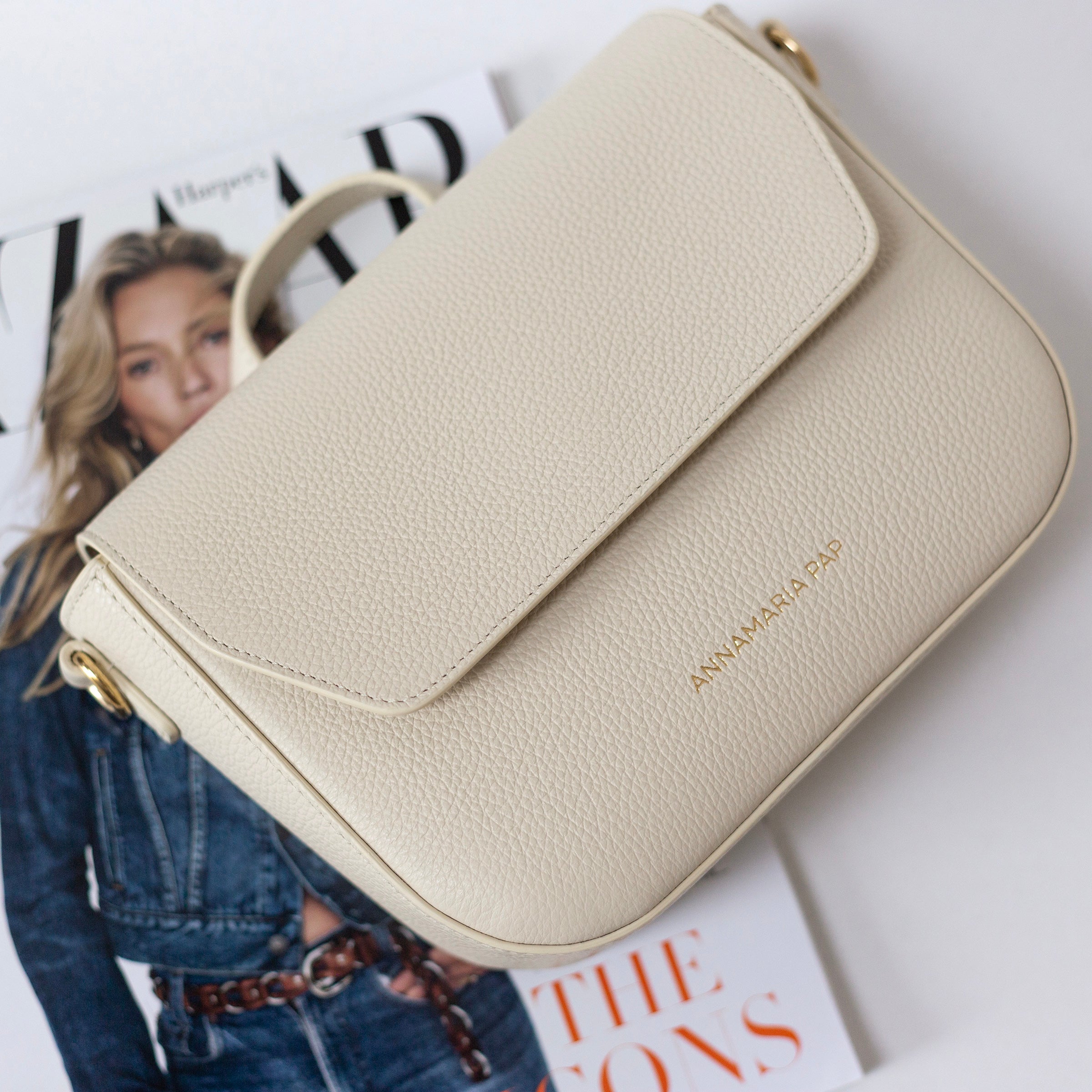 ARIEL leather bag