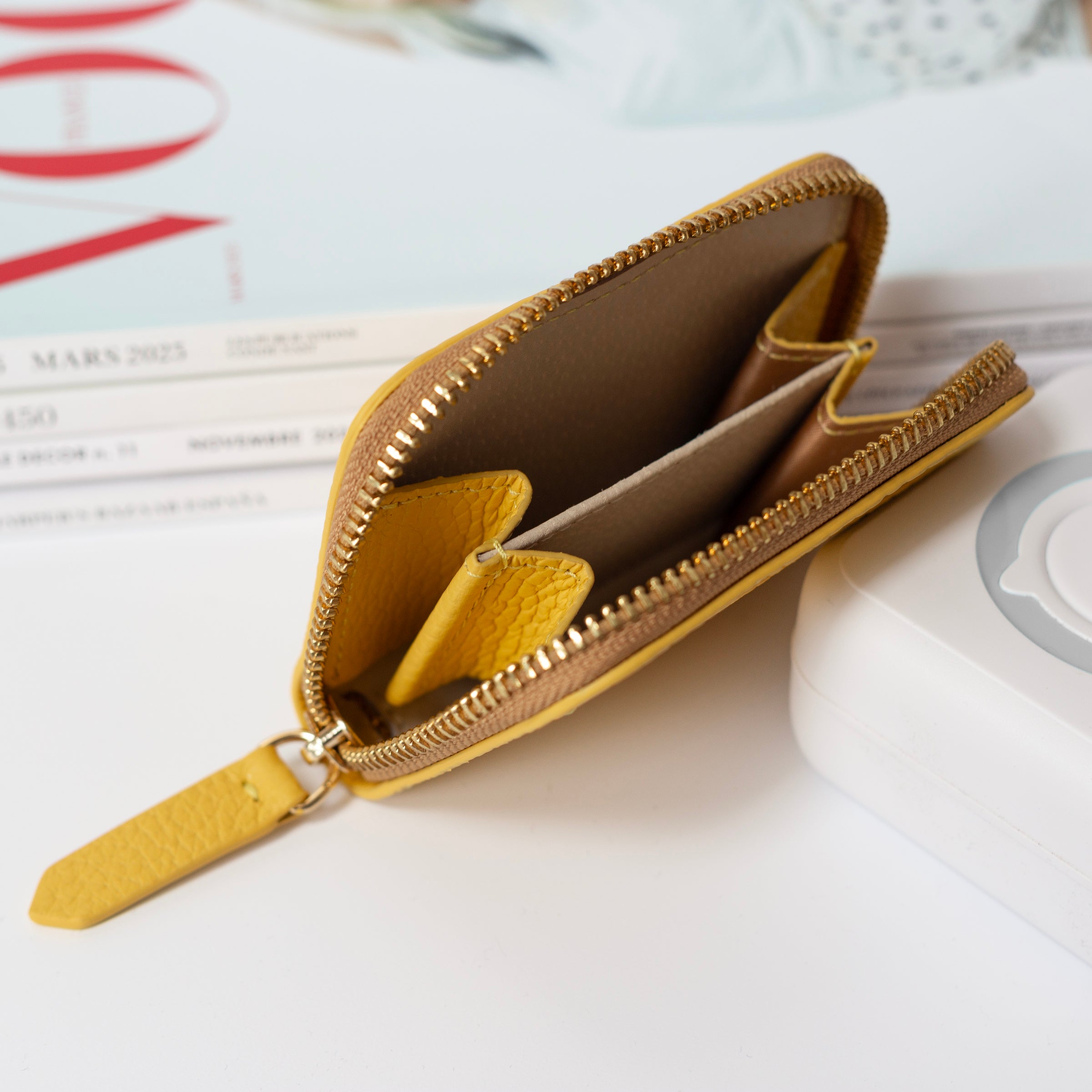 LISA mini leather wallet