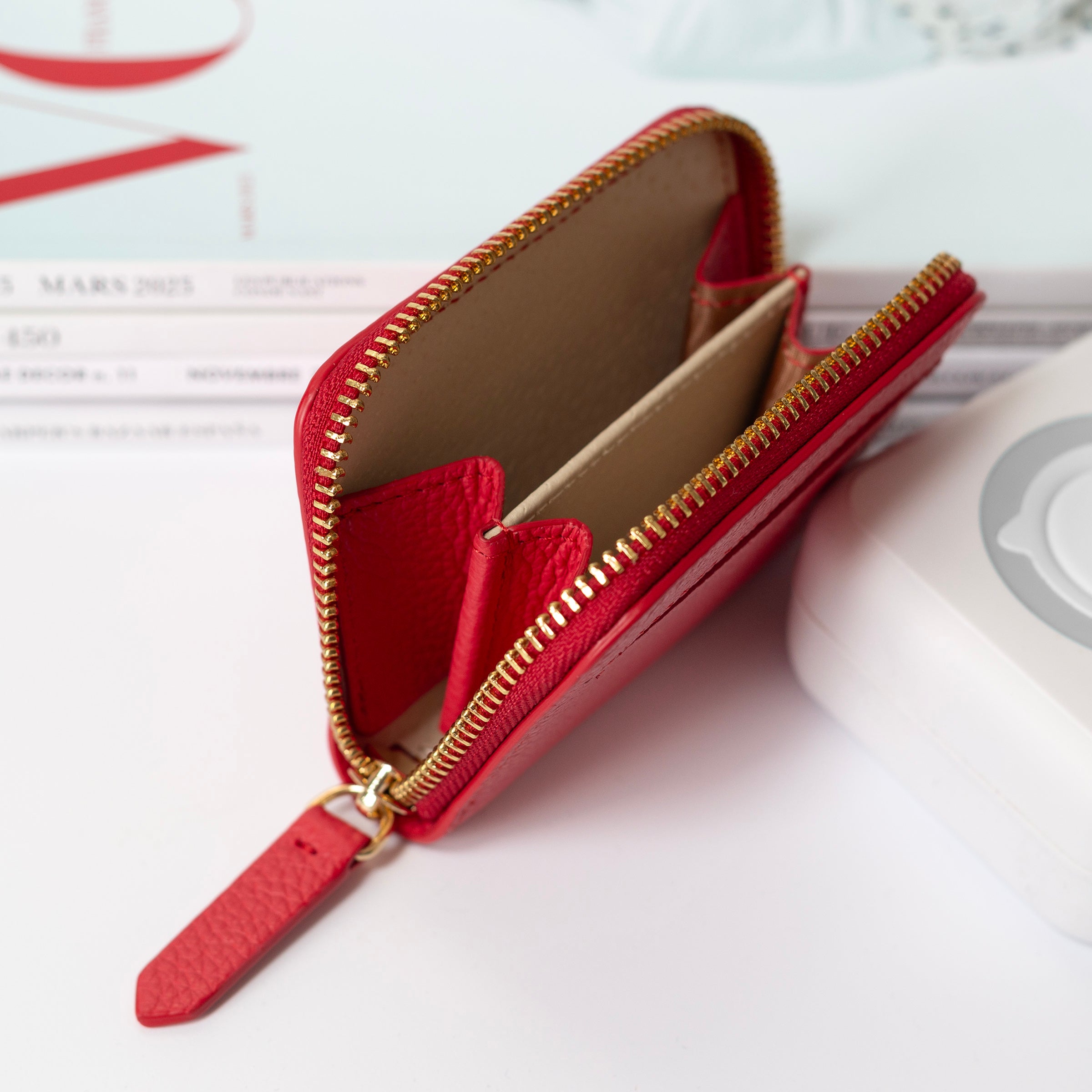 LISA mini leather wallet