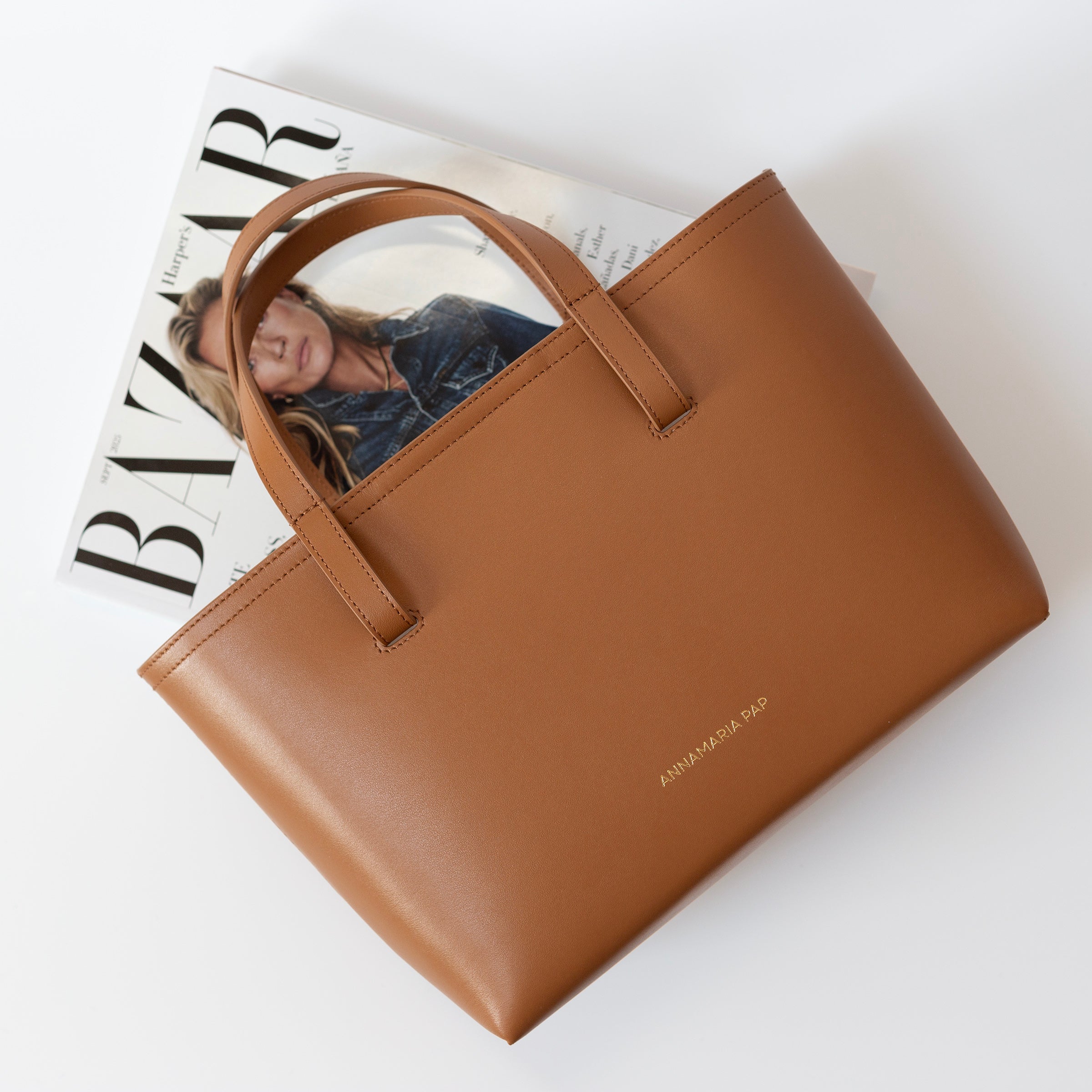 MILA leather handbag