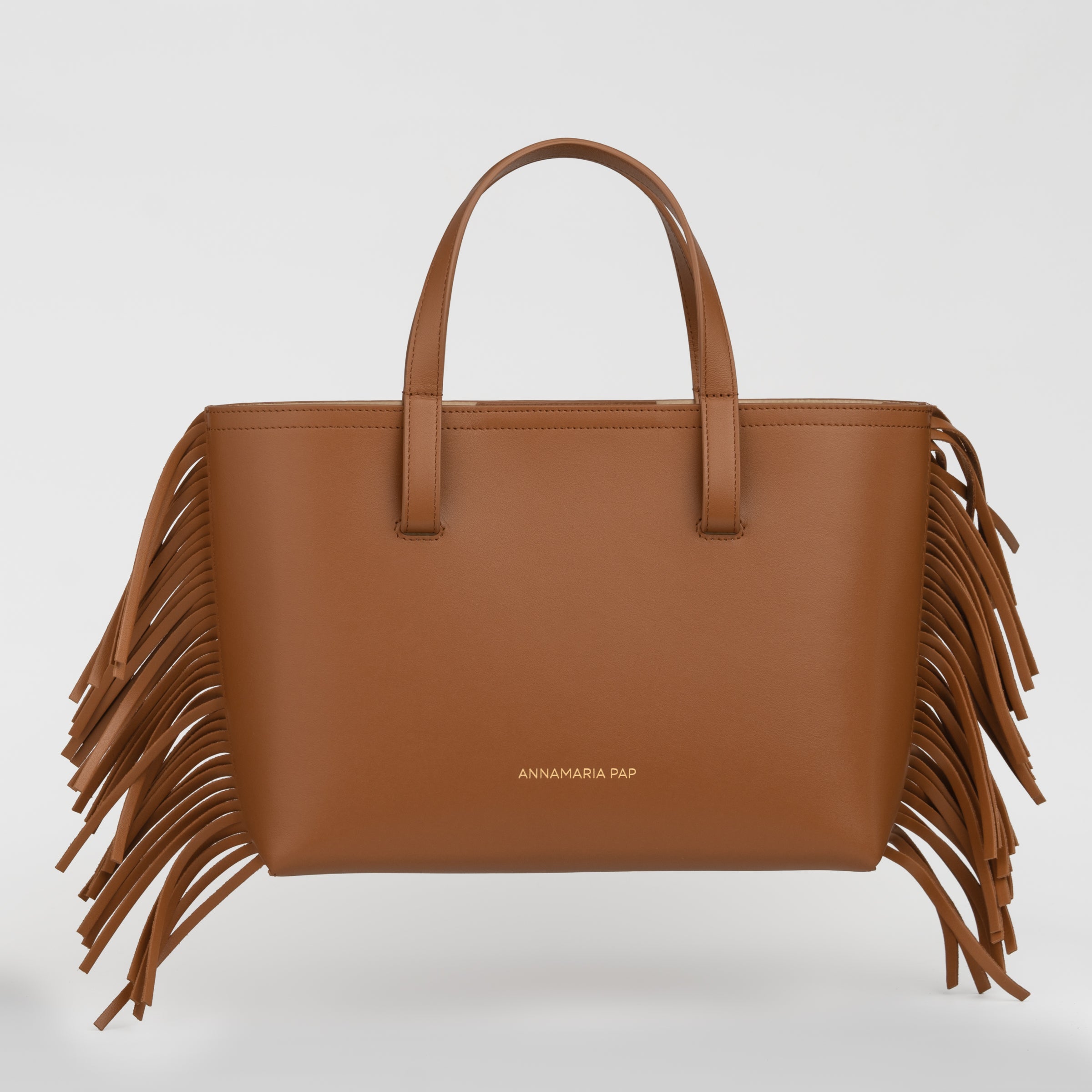 MILA fringe leather handbag