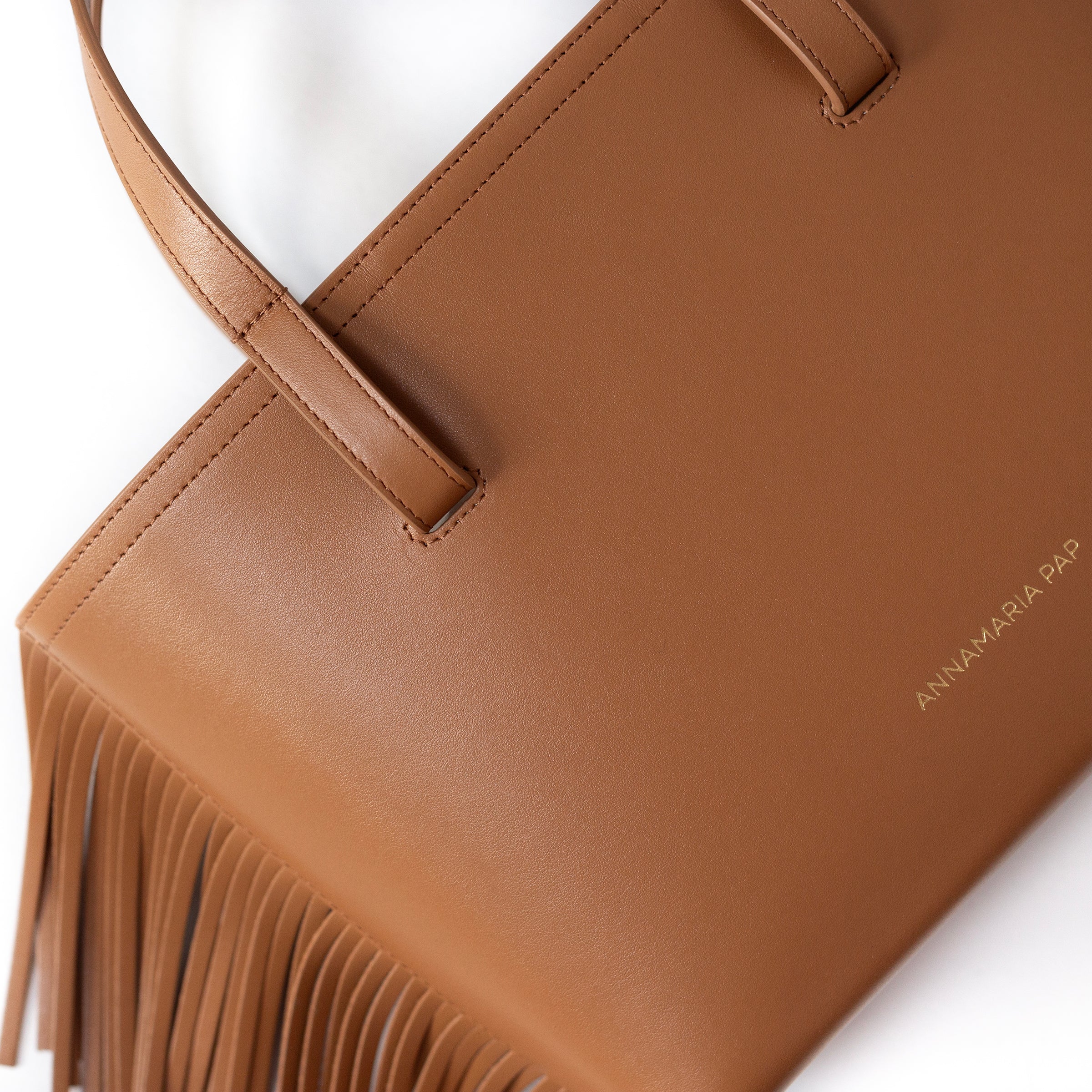MILA fringe leather handbag