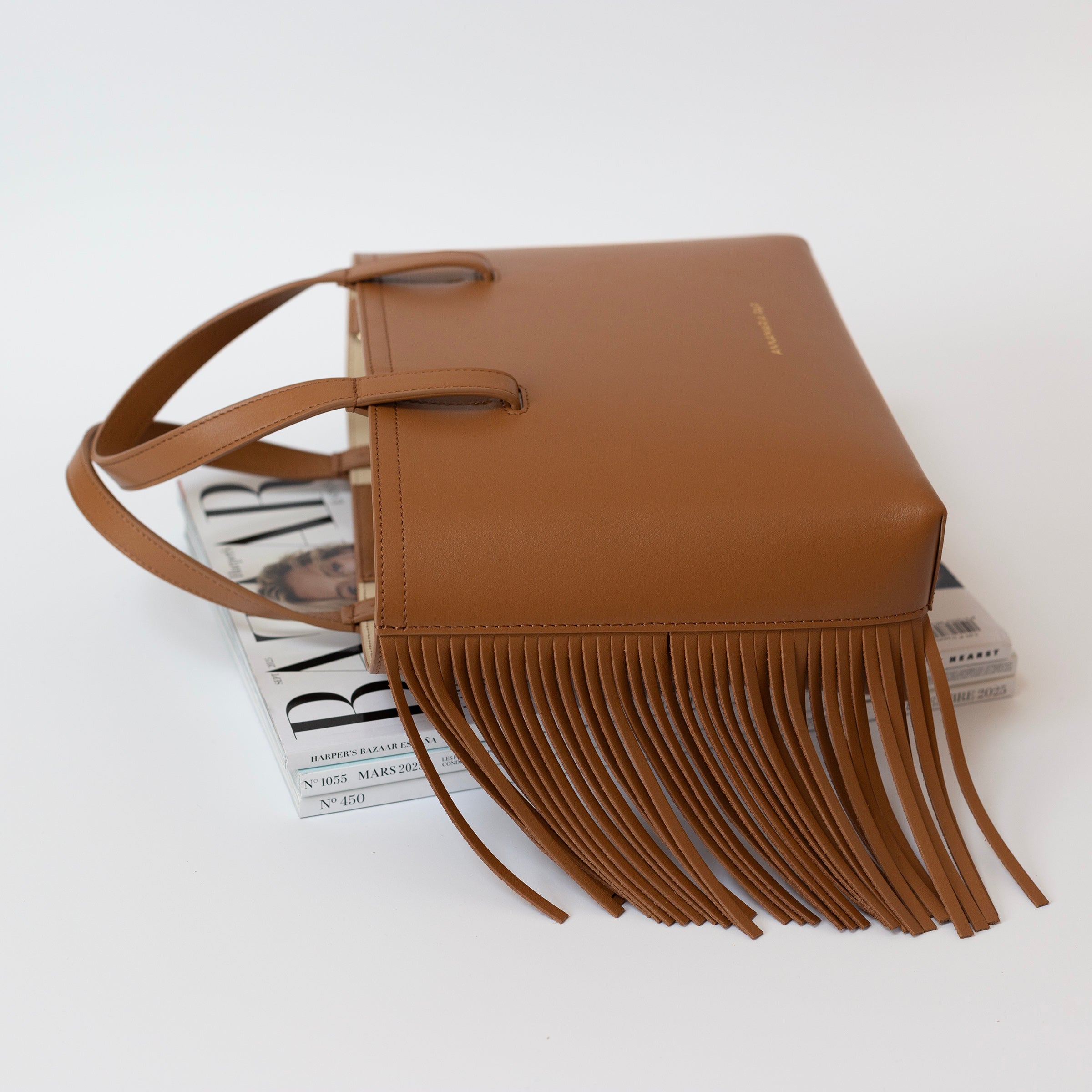 MILA fringe leather handbag