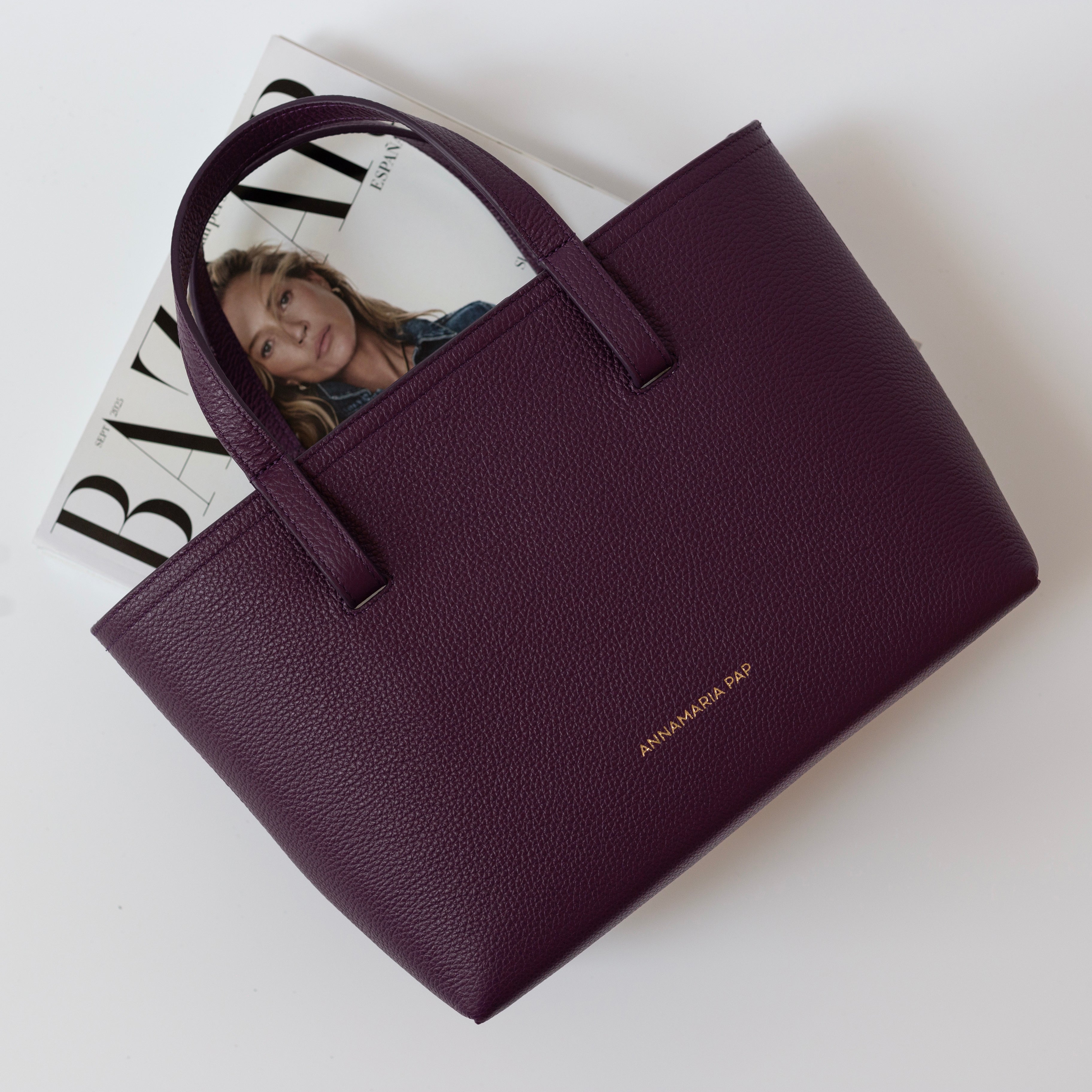 MILA leather handbag