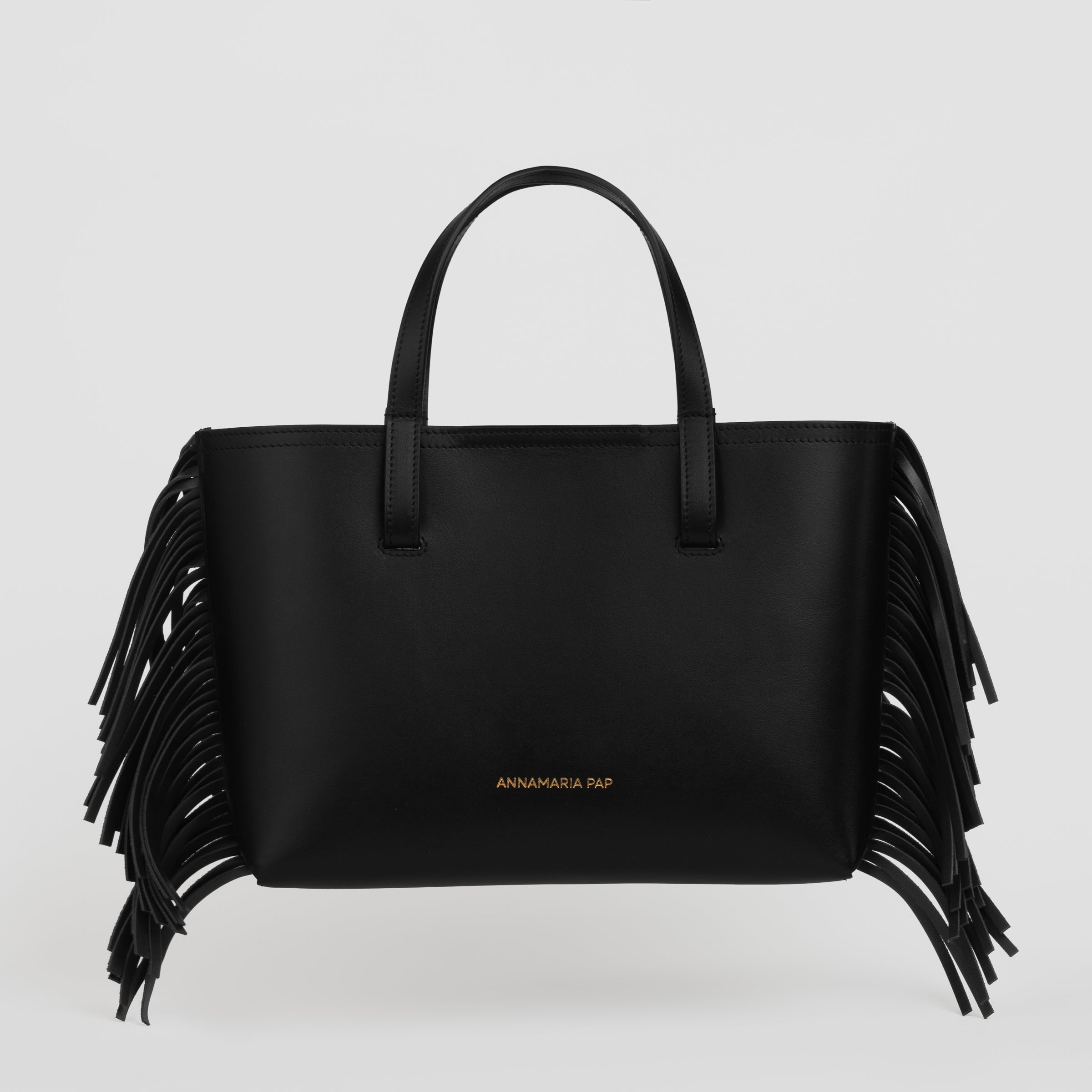 MILA fringe leather handbag