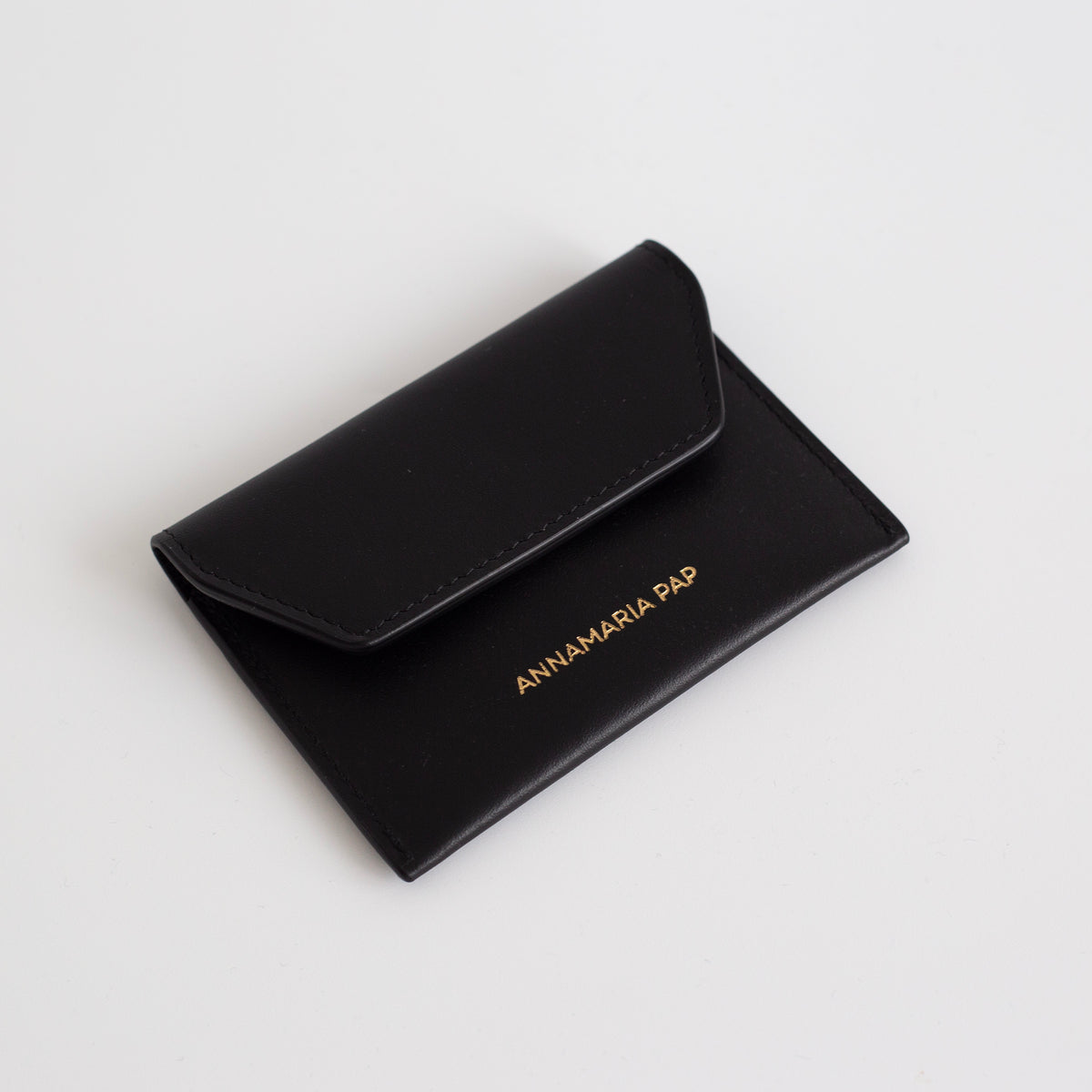 MINNIE leather wallet OUTLET Black