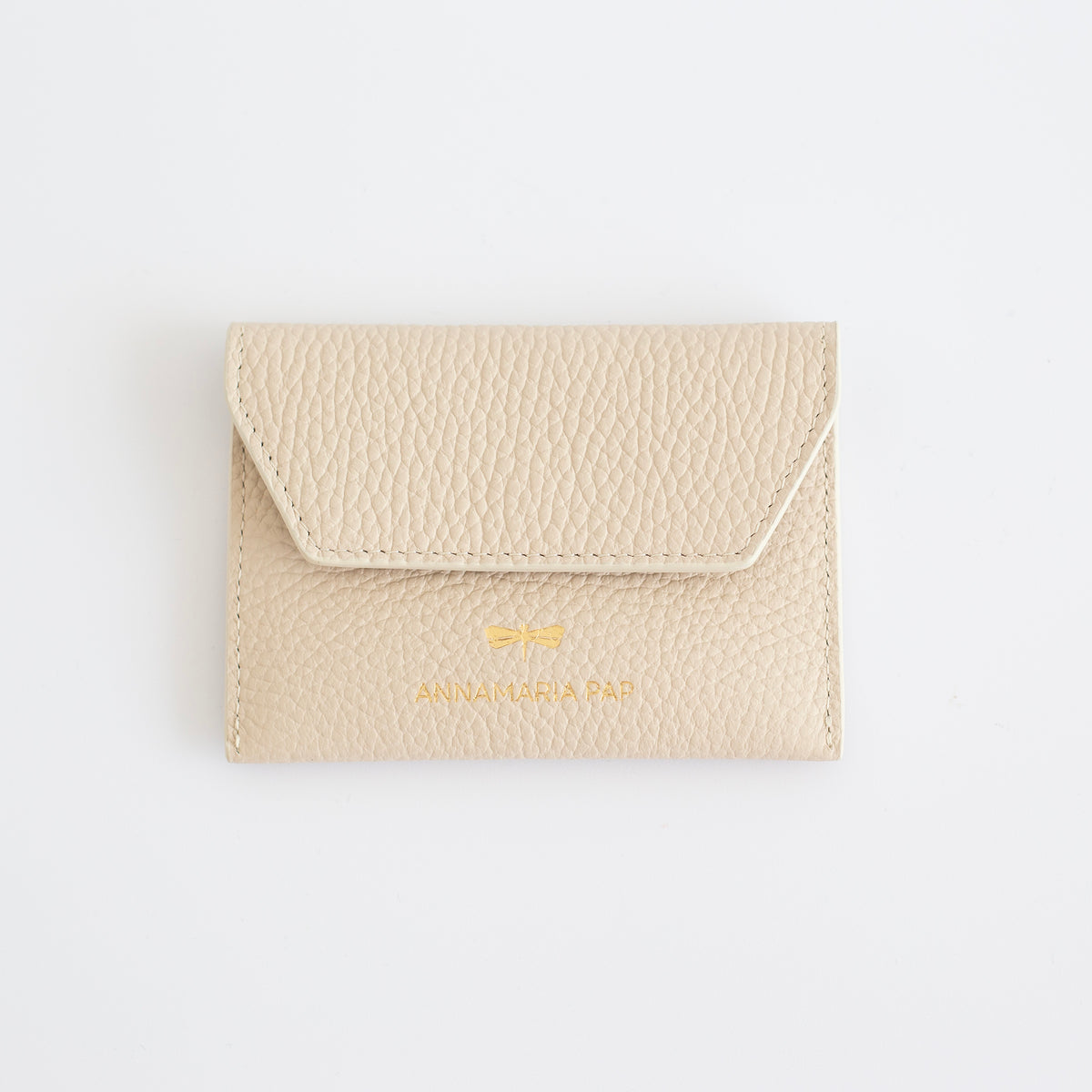 MINNIE leather wallet OUTLET Vanila