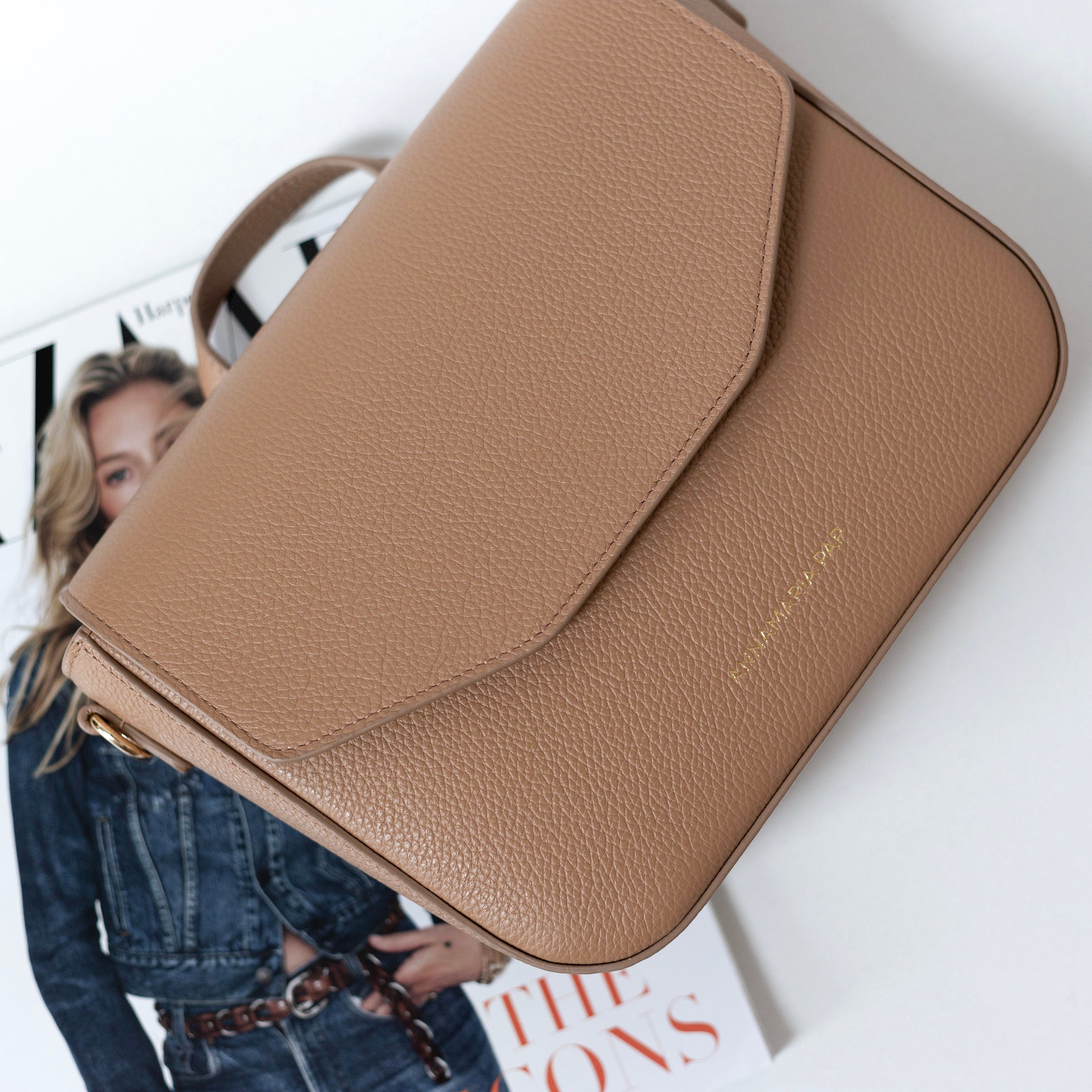 NIU leather bag
