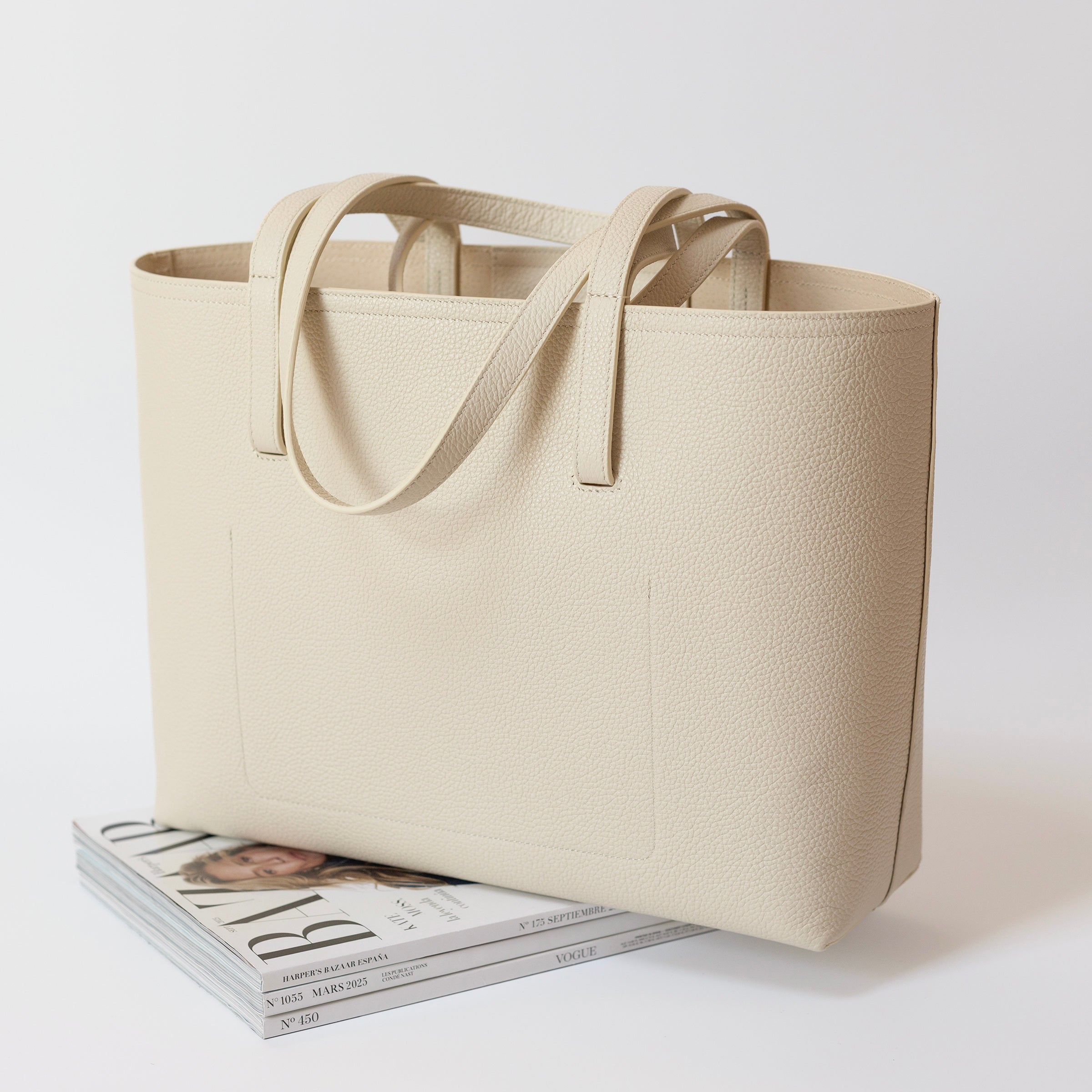 SOPHIA leather tote bag