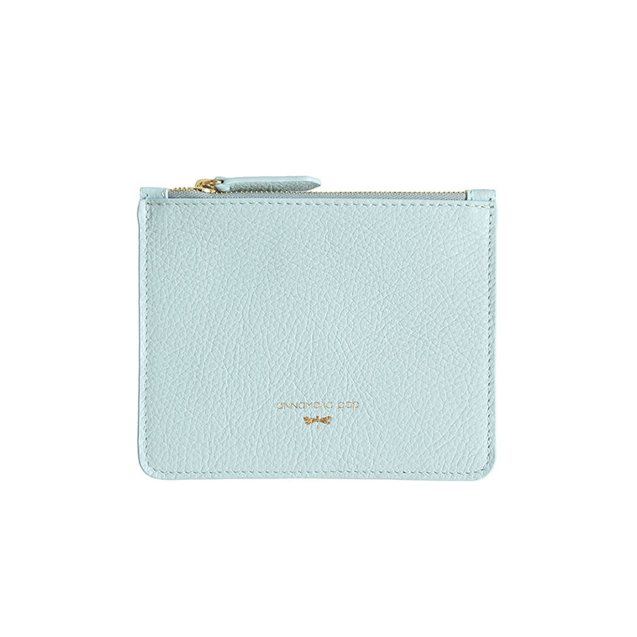 ANNE Ocean small leather pouch