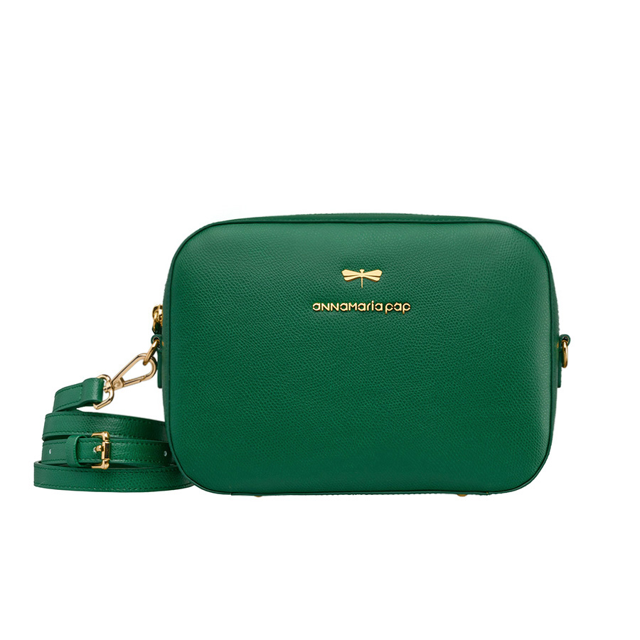KAREN Emerald leather bag