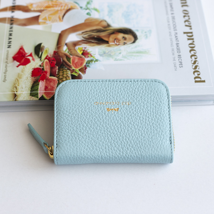 LISA + PLUS +  Ocean leather wallet