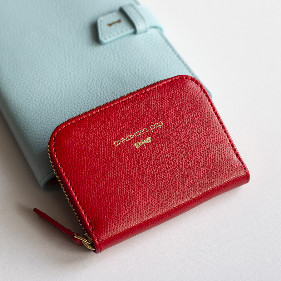 LISA + PLUS +  Sourcherry leather wallet