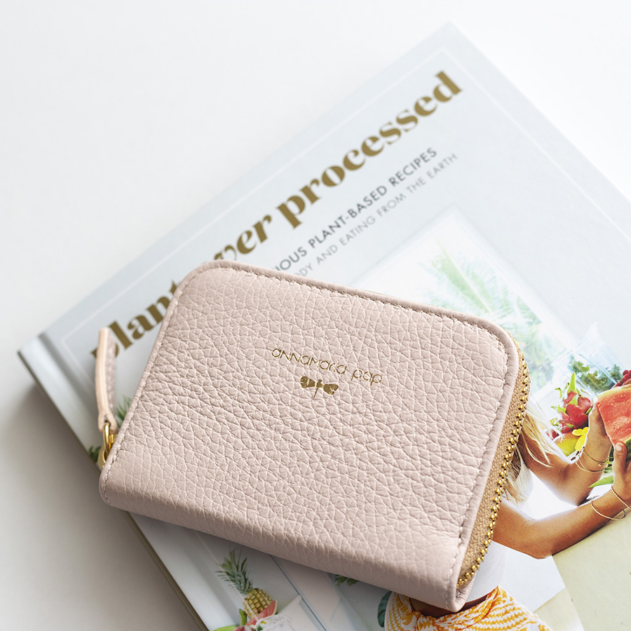 LISA + PLUS + Powder leather wallet