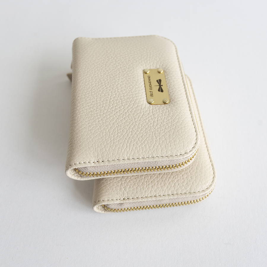 VICKY Vanila leather wallet