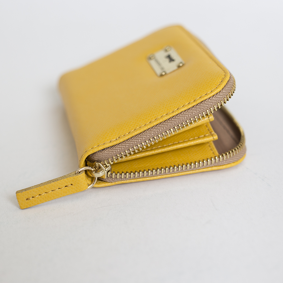 VICKY Sunshine leather wallet