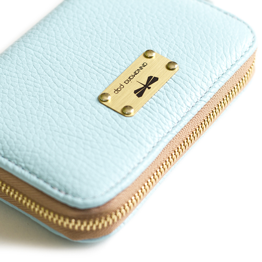 VICKY Ocean leather wallet